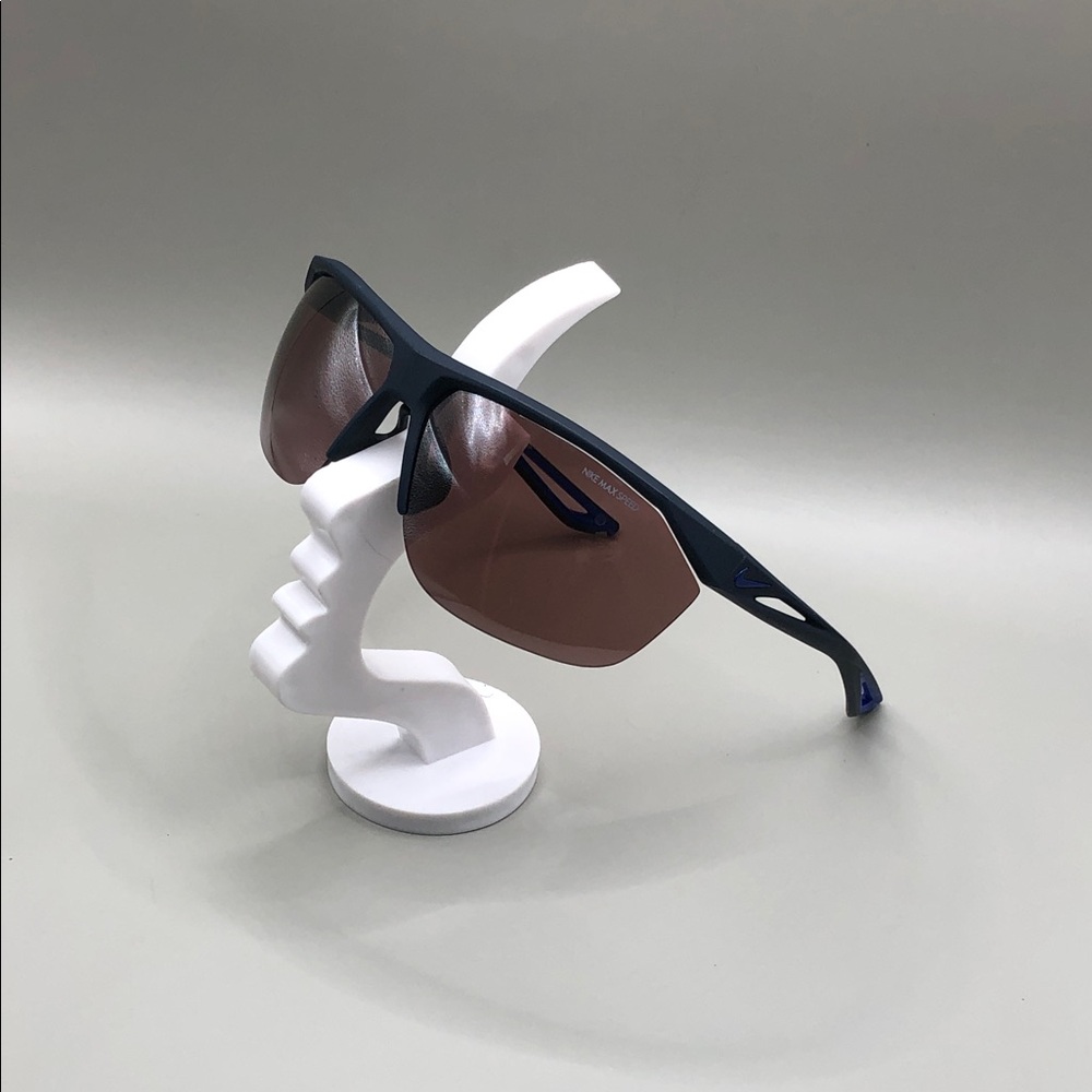 Nike TAILWIND E EV0946 404 Black/Blue Brown Lens Sunglasses Italy Sports Cycling